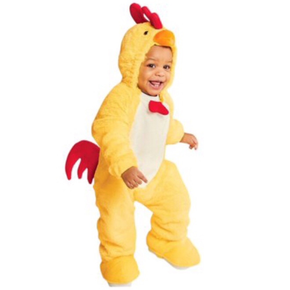 Hyde & Eek Chicken Halloween Costume Soft 0-6 Mos